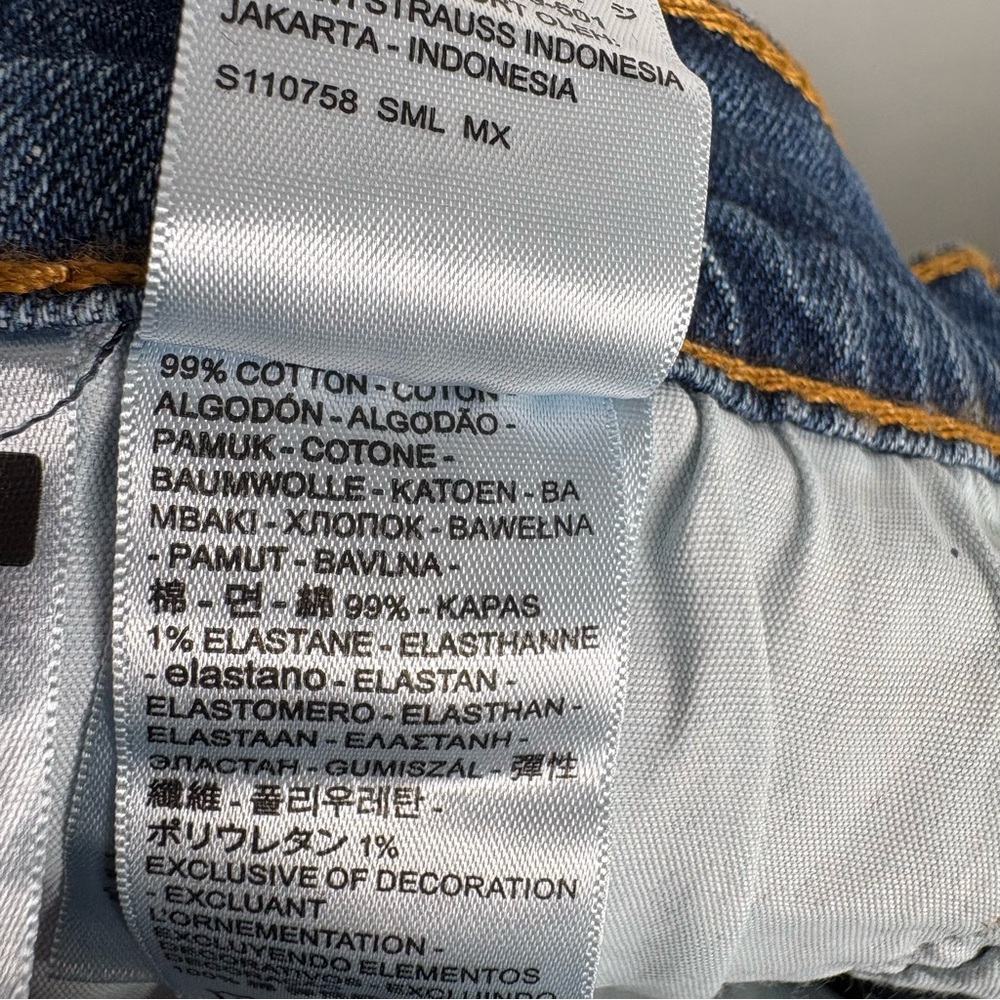 NWT Levis 505 Big & Tall 48/32 Stretch - Picture 13 of 14